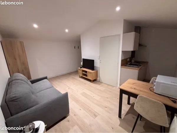 Appartement meublé entièrement rénové - centre de cholet