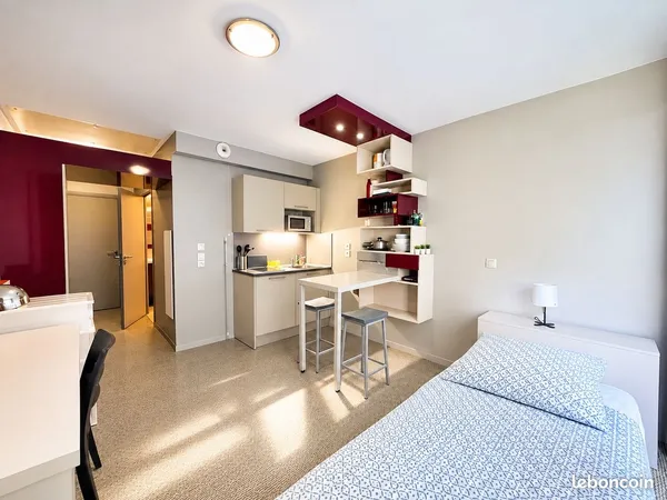 Appartement 1 pièce 22 m²