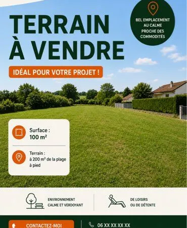 Terrain non constructible