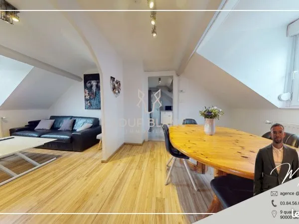 Appartement 3 pièces 60 m²