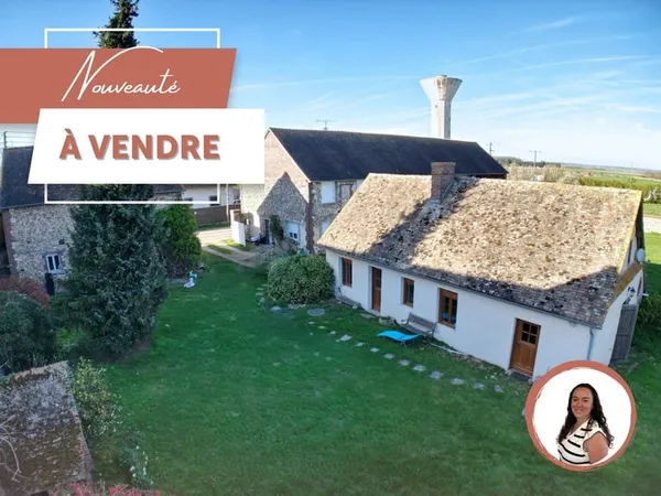 Ensemble immobilier de 2 Maisons, 15 min de Houdan, secteur Anet