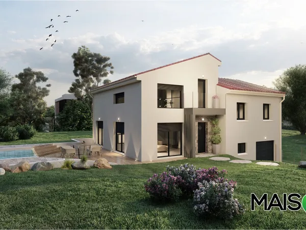 Terrain + maison 128 m²