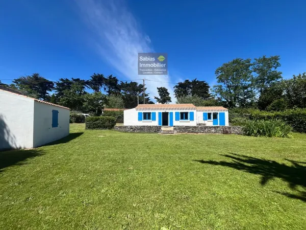 Vends maison - 59 m² - 3 pièces, 2 chambres - L'Île-d'Yeu 85350