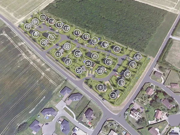Terrain en individuel 724 m²