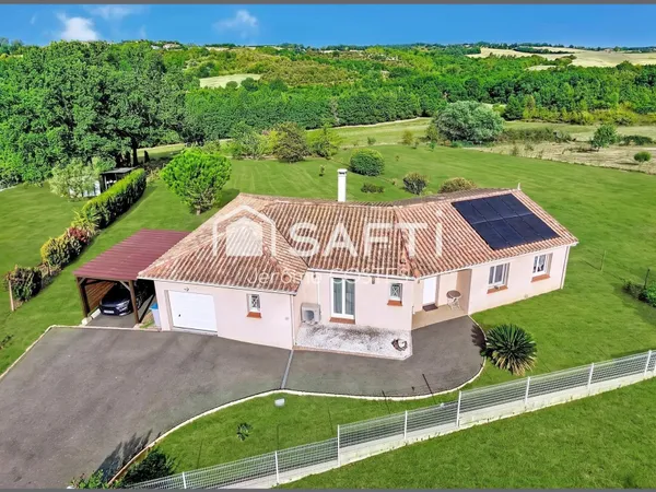 Maison d'environ 100 m2 avec vue sur la vallée
