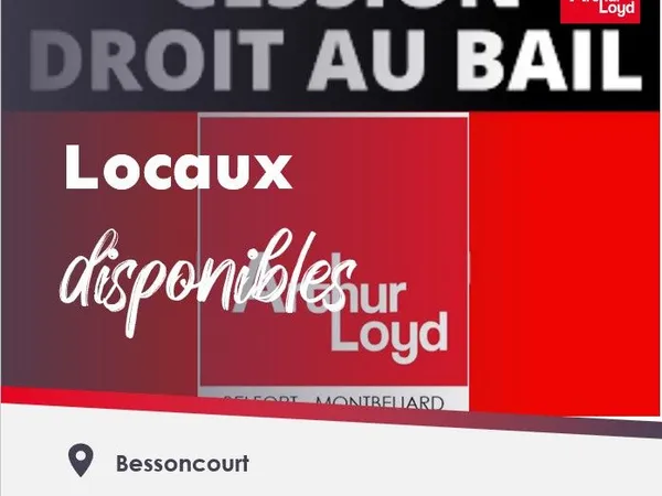 Local commercial 3000 m² Bessoncourt