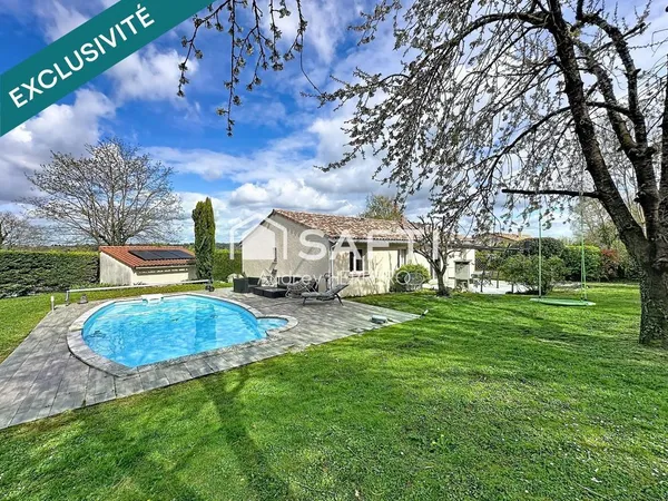 Maison Type Plain pied T5 105m2 - BOULOC avec piscine