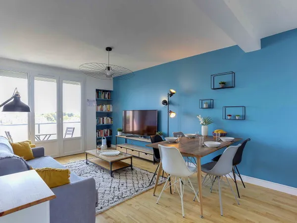 Loue 1 chambre meublée dans Colocation T4 de standing, quartier Sainte-Thérèse - Rennes (35)