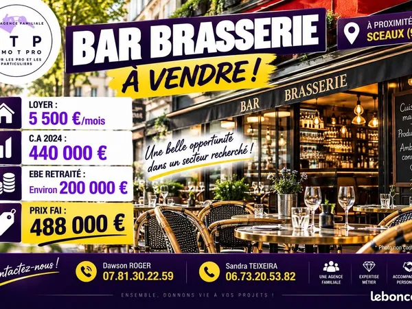 Bar, brasserie Sceaux