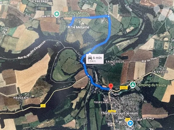 Bien agricole 741 m²