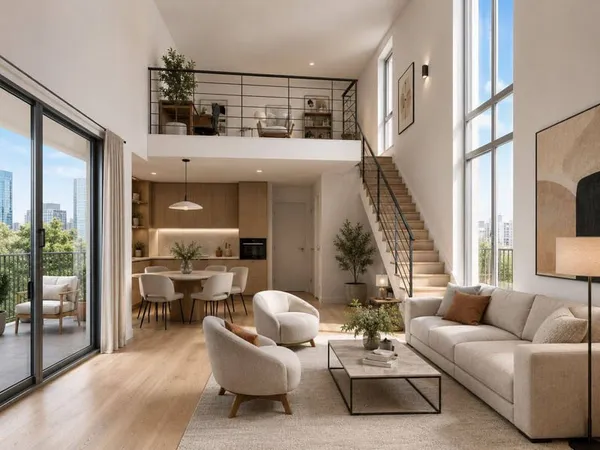Duplex 3 pièces 85 m²