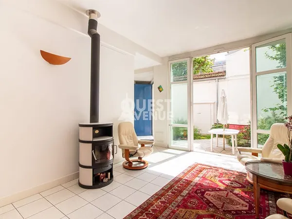 Paris 14e - Pernety - Alésia - Maison avec jardin au calme