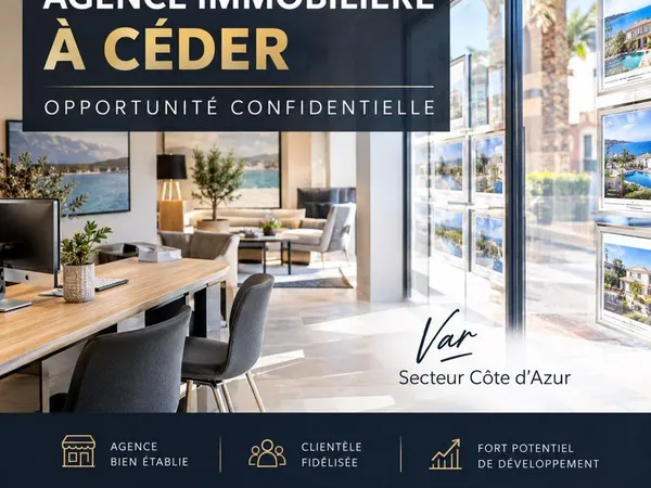 Cession fond de commerce agence immobilière