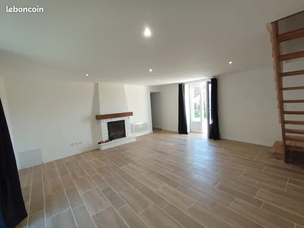 Maison 3 chambres avec jardin