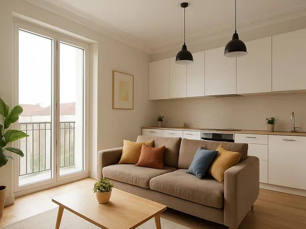 Appartement 2 pièces 45 m²