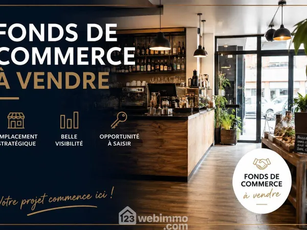 Fonds de commerce 55 m²