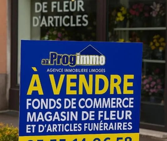 Fonds de commerce fleuriste, cadeaux 137 m²
