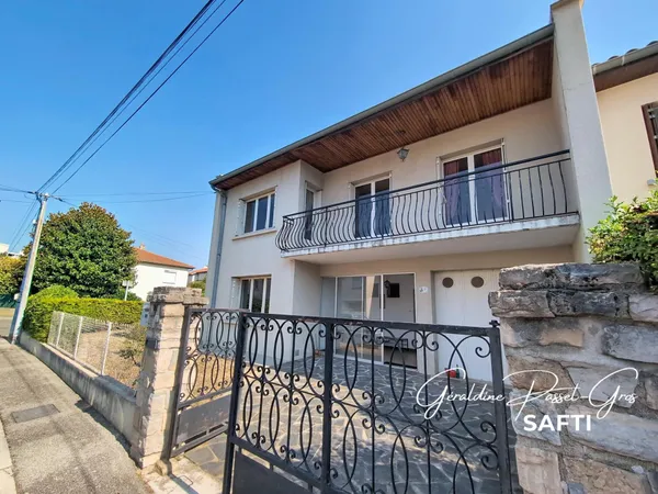 MAISON FAMILIALE DE 113 M² - 3 CHAMBRES, JARDIN ET GARAGE - QUARTIER JEAN-MOULIN