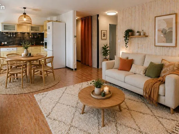 🏡 T4 lumineux avec balcons - Centre de Concarneau - 64 m²