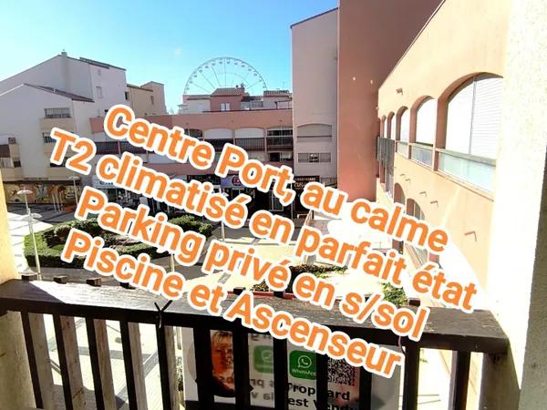 T2 en excellent état - Parking privatif en s/sol