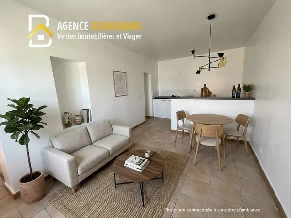 Appartement 3 pièces 53 m²