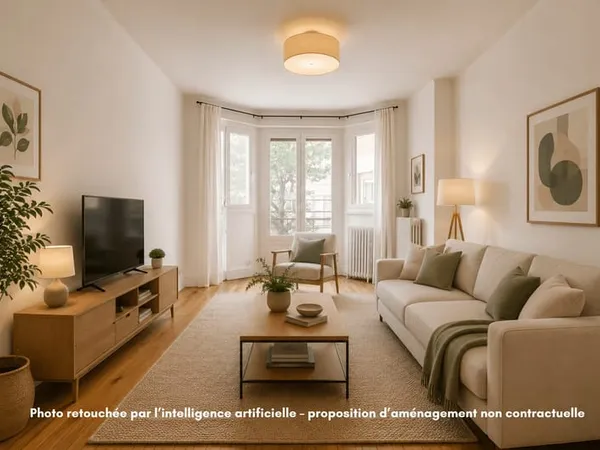 Appartement 2 pièces 55 m²