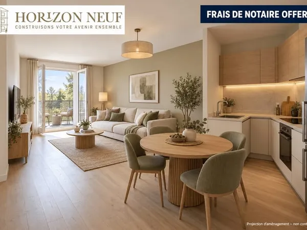 Appartement 3 pièces 60 m²