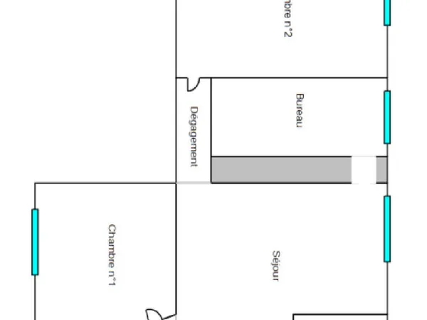 Appartement 4 pièces à vendre - Dernier étage -