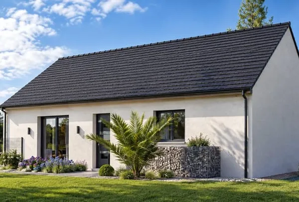 MAISON DE PLAIN PIED DE 73M² HABITABLES sur CREHEN