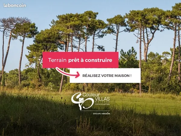 Terrain 600 m² Audenge
