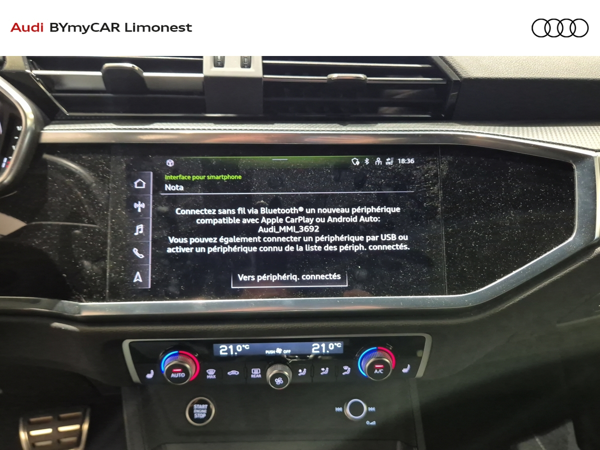 Audi Q3 Sportback 45 TFSIe 245 ch S tronic 6 — photo 18