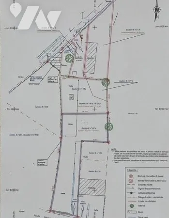 Terrain 771 m²