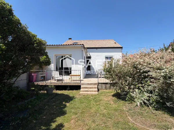 Maison 118m2 - 4 chambres - Garage et jardin