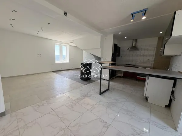 Vends duplex/triplex - 80 m² - 3 pièces, 2 chambres - Le Monastier-sur-Gazeille 43150