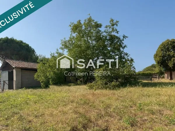 Terrain constructible de 1107 m² proche de Lavaur