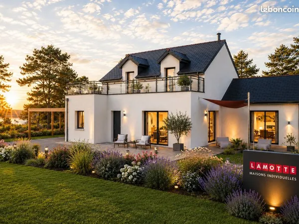 Projet de construction d'une maison 181 m² avec terrain à PLOUEZEC (22)