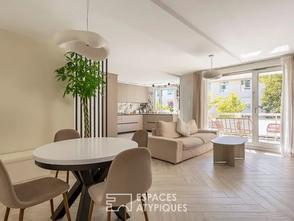 Appartement contemporain avec balcon