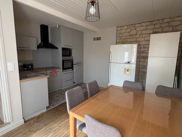 A louer maison 2 pièces meublée 54m2 Niort centre, proche gare et hôpital