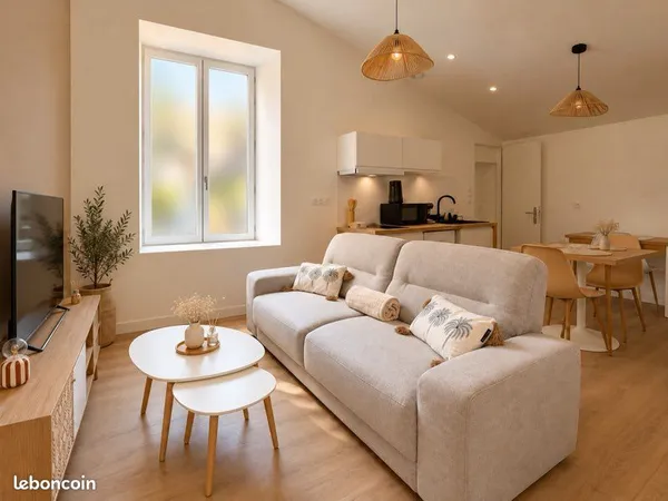 🏡 aix-les-bains - studio rénové et meublé - plein centre - à deux pas de la gare