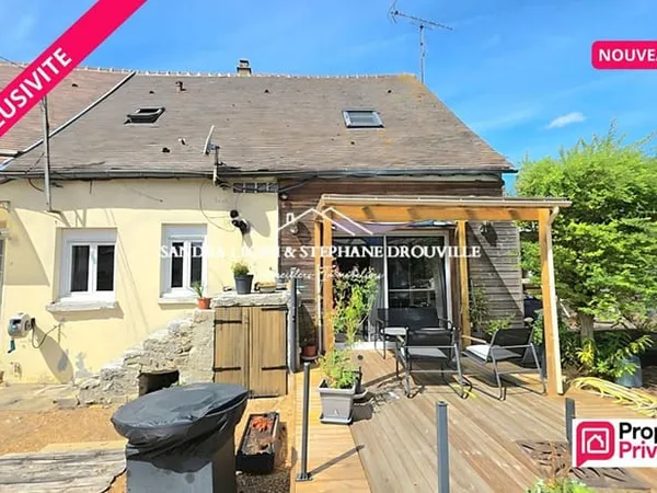 PROCHE AUNEAU - BLEURY - SAINT SYMPHORIEN CHARMANTE MAISON de 132 m², 4 PIECES, 3 CHAMBRES