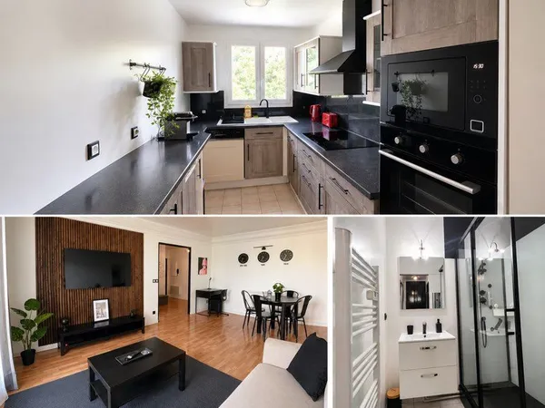T3 68 m² avec balcon - Résidence calme à Arnouville, proche Grand Paris
