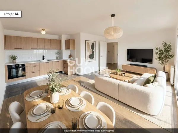 Appartement 3 pièces 65 m²