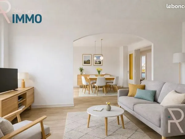 Appartement 4 pièces 84 m²