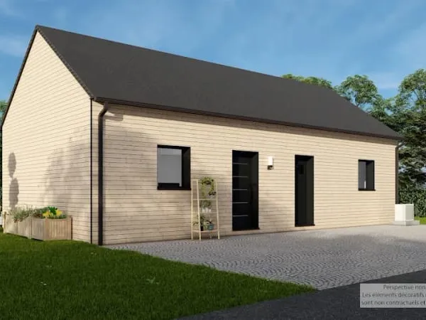 Maison neuve 4 pièces 89 m²