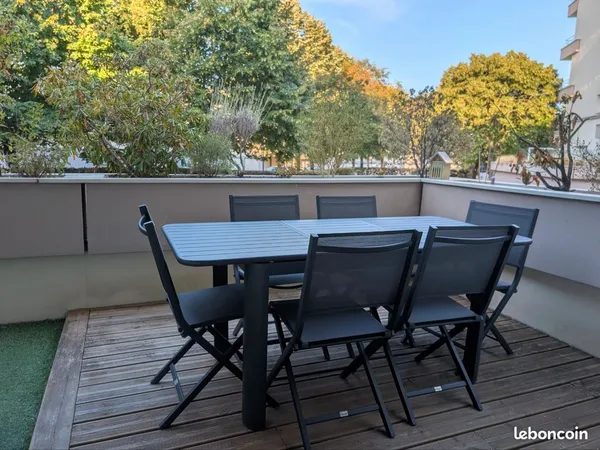 🏡 À louer - T2 lumineux de 47 m² avec 2 terrasses 14 et 6 m², cave et parking privatifs - Nantes (44