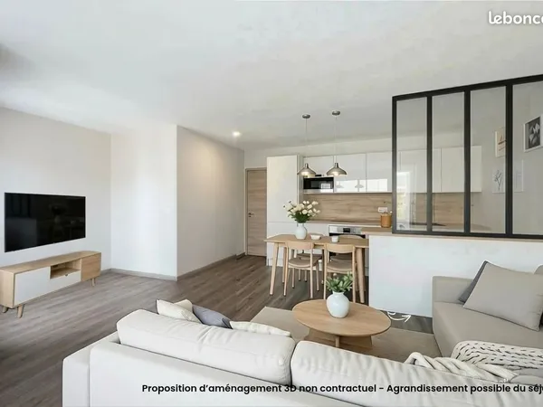 Appartement 4 pièces 86 m²