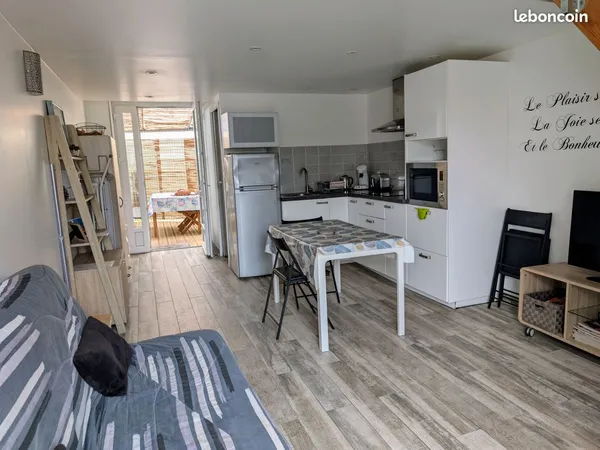 Maison T1 bis avec jardin