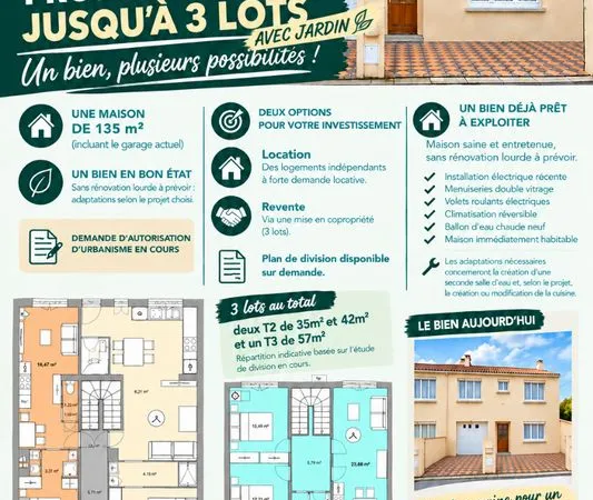 Maison 7 pièces Idéal Investisseurs