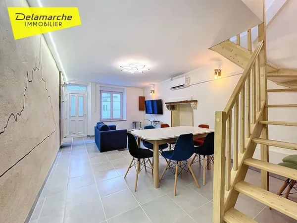 A vendre maison à Genêts 4 pièces Maison de ville rénovée