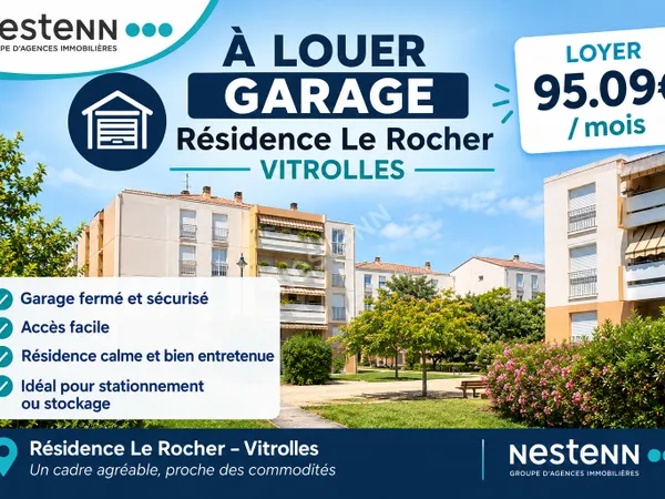 GARAGE RESIDENCE LE ROCHER A VITROLLES